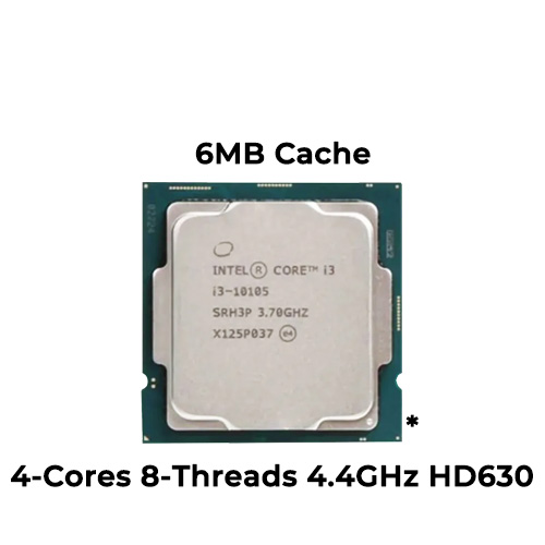Intel Core i3 10105 (10th Gen) (Tray)